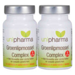 2x Unipharma Groenlipmossel Complex - 16.99 euro