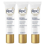 3x RoC Retinol Correxion Line Smoothing Oogcrème - 59.15 euro