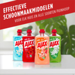 8x Ajax Allesreiniger Fête Des Fleurs Peach - 23.95 euro