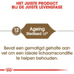 Royal Canin Kattenvoer Droog Ageing Sterilised 12+ 4 kg