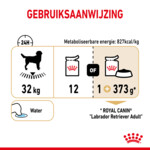 10x Royal Canin Hondenvoer Nat Labrador Adult 140 gr