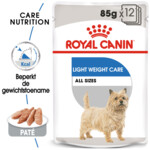 12x Royal Canin Hondenvoer Nat Light Weight Care 85 gr