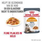 12x Royal Canin Hair & Skin Care Jelly Kattenvoer Nat 85 gr