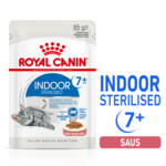 12x Royal Canin Indoor 7+ Gravy Kattenvoer Nat 85 gr