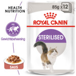 12x Royal Canin Sterilised Gravy Kattenvoer Nat 85 gr