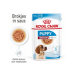 10x Royal Canin Medium Puppy Hondenvoer Nat 140 gr