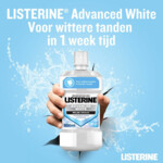 Listerine Mondwater Advanced White Mild - 7.99 euro