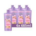 6x Andrelon Shampoo Extra Glans