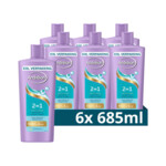 6x Andrelon Shampoo 2-in-1
