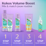 Andrélon Shampoo Scrub Kokos Volume Boost - 8.89 euro