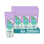 6x Andrélon Shampoo Scrub Kokos Volume Boost