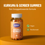 Yummygums Kurkuma Gember Gummies - 14.96 euro