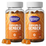 2x Yummygums Kurkuma Gember Gummies - 27.96 euro