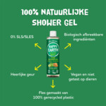 6x Happy Earth Douchegel Bergamot Cedarwood 100% Natuurlijk - 30.85 euro