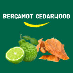 6x Happy Earth Douchegel Bergamot Cedarwood 100% Natuurlijk - 30.85 euro