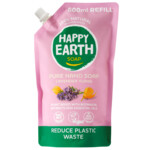 6x Happy Earth Handzeep Navulling Lavender Ylang 100% Natuurlijk