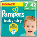 2x Pampers Baby Dry Luiers Maat 7 (15+kg)