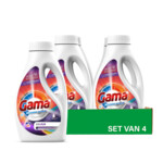 4x Gama Vloeibaar Wasmiddel Colour 21 Wasbeurten