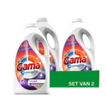 2x Gama Vloeibaar Wasmiddel Colour 100 Wasbeurten