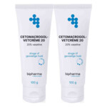 2x Bipharma Cetomacrogol-vetcreme 20% - 11.9 euro