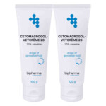 2x Bipharma Cetomacrogol-vetcreme 20% Tube Los - 10.56 euro