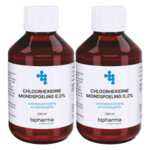 2x Bipharma Chloorhexidine Mondspoeling 0,2% - 14.21 euro