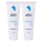 2x Bipharma Simplex Basis Zalf - 46.06 euro