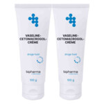 2x Bipharma Vaseline Cetomacrogolcrème - 15.56 euro