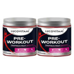 2x Lucovitaal Pre-Workout Tropisch Fruit - 15.99 euro