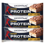 3x Lucovitaal Protein High Reep Crunchy Amandel Toffee