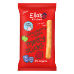5x Ella's Kitchen Melty Sticks 7+ m Aardbei Appel