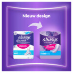 4x Always Discreet Incontinentie verband Long - 18.35 euro