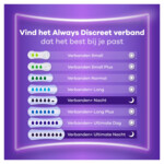 Always Discreet Incontinentie Verband Long Plus - 5.09 euro