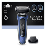Braun Elektrisch Scheerapparaat Series 6 62-B1200S Blauw