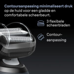 Braun Elektrisch Scheerapparaat Series 6 62-B1200S Blauw - 184.99 euro