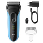 Braun Elektrisch Scheerapparaat Series 3+ 3040S Blauw - 124.99 euro