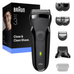 Braun Elektrisch Scheerapparaat Series 3 300BT Grijs - 89.99 euro