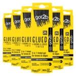 6x Got2b Glued 4 Brows & Edges Tinted Black - 30.51 euro