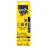 6x Got2b Glued 4 Brows & Edges Tinted Black - 30.51 euro