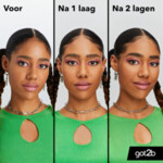 6x Got2b Glued 4 Brows & Edges Tinted Black - 30.51 euro