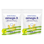 2x Arctic Blue Omega-3 Algenolie DHA & EPA 525mg - 29.7 euro