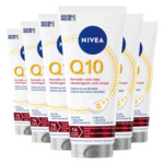 6x NIVEA Anti-rimpel Hals & Decolleté Q10 Crème