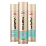 3x Wella Flex Haarspray Invisible Hold Extra Strong - 13.83 euro