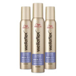 3x Wella Flex 2 Days Volume Mousse - 10.76 euro