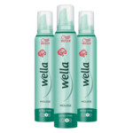 3x Wella Extra Strong Hold Haarmousse - 9.16 euro