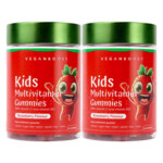 2x Veganboost Kids Multivitaminen Aardbei