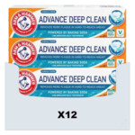 12x Arm & Hammer Tandpasta Deep Clean