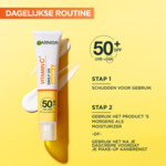 Garnier Vitamine C* Daily UV Anti-pigmentvlekken Fluid SPF 50+ Transparant - 23.99 euro