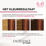 3x L'Oréal Excellence Crème Permanente Crèmekleuring 6.41 Hazelnoot - 44.25 euro