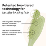Tangle Teezer Ultimate Detangler Haarborstel Matte Olive Green - 17.79 euro